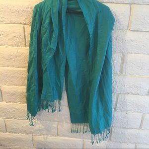 Beautiful teal green scarf